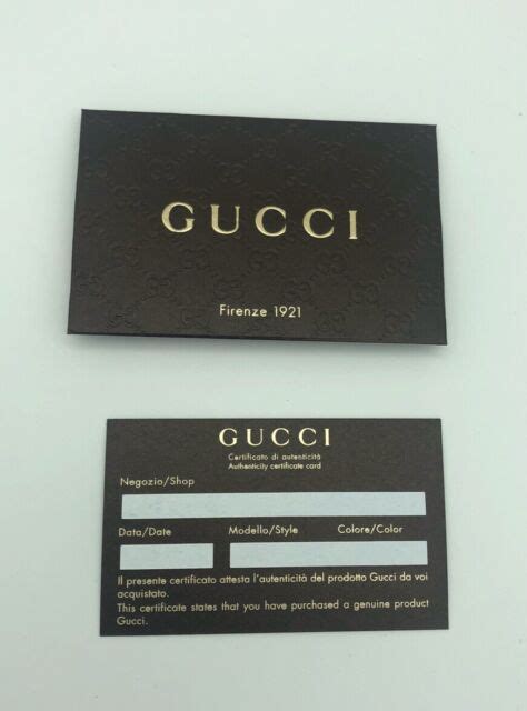 gucci certificat d authenticité|étiquette gucci en ligne.